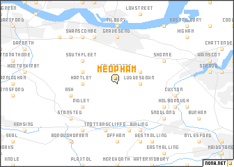 map of Meopham
