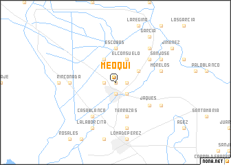 map of Meoqui