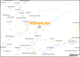 map of Meore Balada