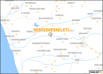 map of Meore Shesheleti