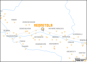 map of Meore Tola