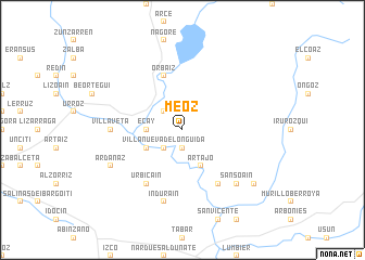 map of Meoz