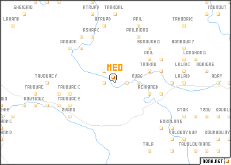 map of Meo