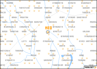 map of Mè-o