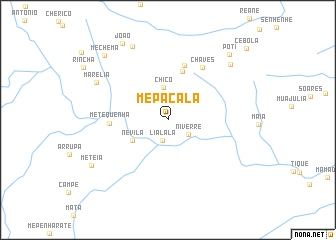 map of Mepacala