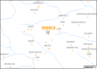 map of Mepaco