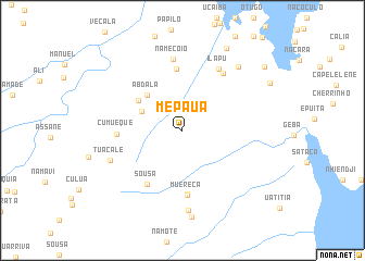 map of Mepaua