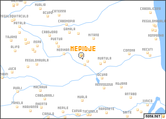 map of Mepidje