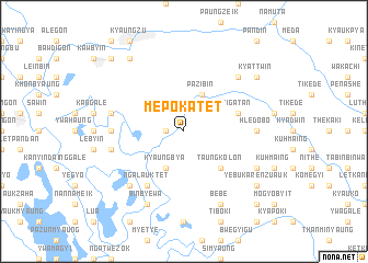 map of Mèpok Atet