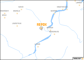 map of Mepok