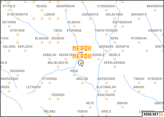 map of Mèpok