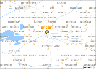 map of Meppel
