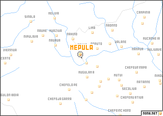 map of Mepula