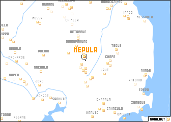 map of Mepula