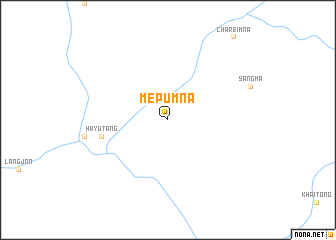 map of Mepumna