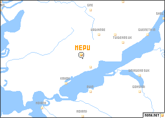 map of Mepu