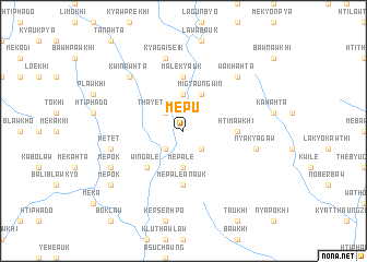 map of Mepu