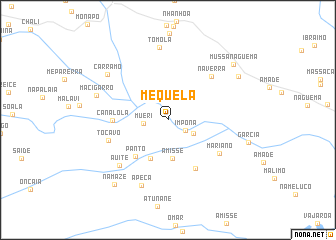 map of Mequela