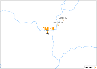 map of Merah