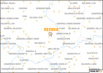 map of Meraka