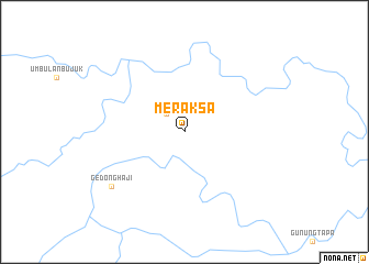 map of Meraksa