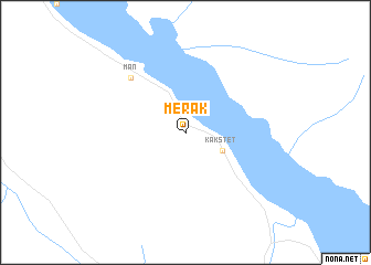 map of Merak