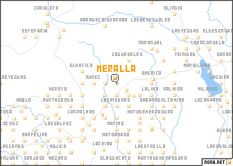 map of Meralla