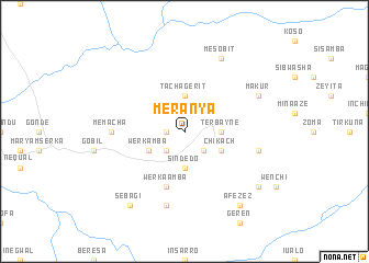 map of Meranya