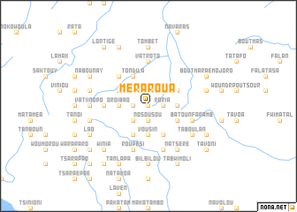 map of Méraroua