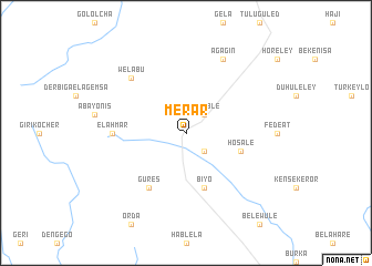map of Merar