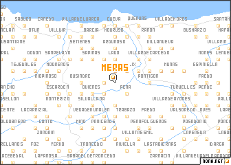 map of Merás