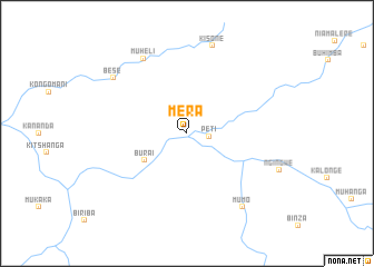 map of Mera