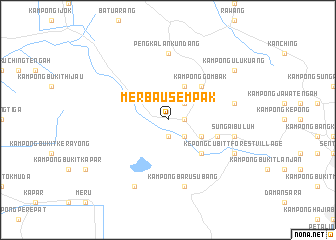 map of Merbau Sempak