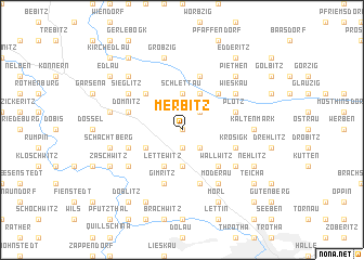 map of Merbitz