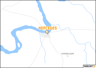 map of Mercedes