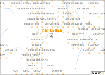 map of Mercedes