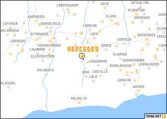 map of Mercedes