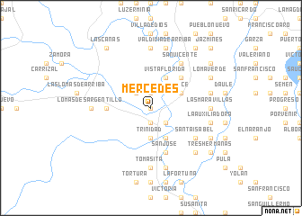 map of Mercedes