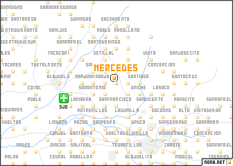 map of Mercedes