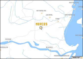 map of Mercês