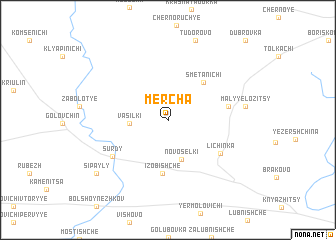 map of Mercha