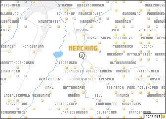 map of Merching