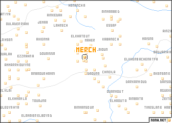 map of Merch