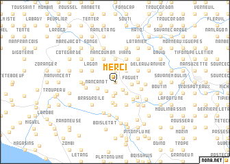 map of Merci