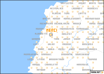 map of Merci