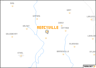 map of Mercyville