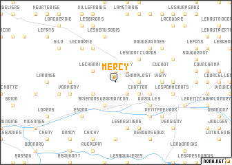 map of Mercy