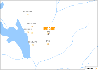 map of Merdani
