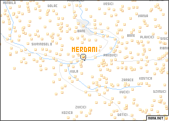 map of Merdani