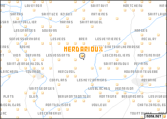 map of Merdarioux